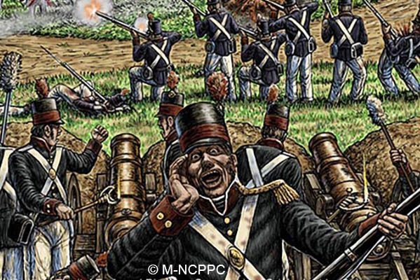 The battle of Bladensburg